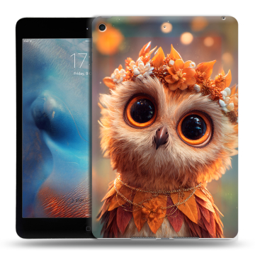 Силиконовый чехол на Ipad Mini (2019) с принтом Милая сова
