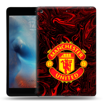Силиконовый чехол на Ipad Mini (2019) с принтом Manchester United
