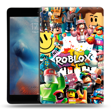 Силиконовый чехол на Ipad Mini (2019) с принтом Roblox Роблокс Силиконовый чехол на Ipad Mini (2019) с принтом Roblox Роблокс