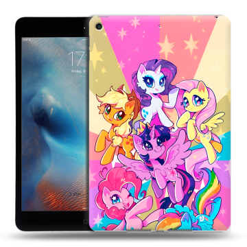 Силиконовый чехол на Ipad Mini (2019) с принтом My little pony Дружба чудо Силиконовый чехол на Ipad Mini (2019) с принтом My little pony Дружба чудо