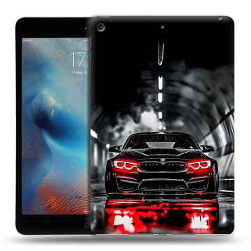 Силиконовый чехол на Ipad Mini (2019) с принтом BMW БМВ Силиконовый чехол на Ipad Mini (2019) с принтом BMW БМВ