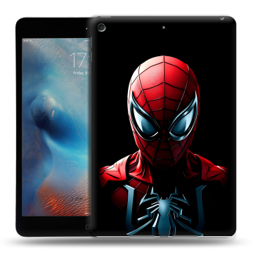 Силиконовый чехол на Ipad Mini (2019) с принтом Spiderman Человек паук Силиконовый чехол на Ipad Mini (2019) с принтом Spiderman Человек паук