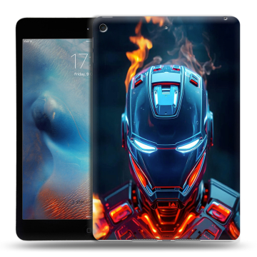 Силиконовый чехол на Ipad Mini (2019) с принтом IronMan Железный человек