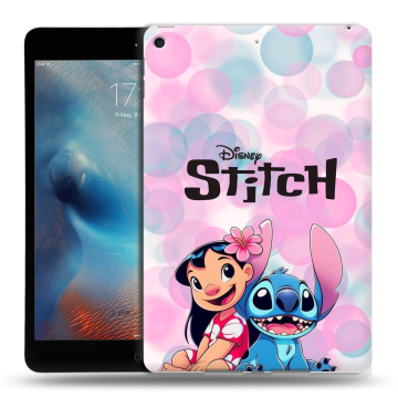 Силиконовый чехол на Ipad Mini (2019) с принтом Лило и Стич Силиконовый чехол на Ipad Mini (2019) с принтом Лило и Стич