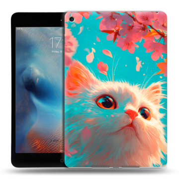 Силиконовый чехол на Ipad Mini (2019) с принтом Красивый кот