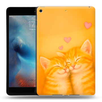 Силиконовый чехол на Ipad Mini (2019) с принтом Милые котята Силиконовый чехол на Ipad Mini (2019) с принтом Милые котята