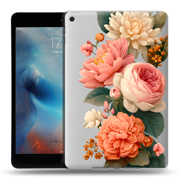 Силиконовый чехол на Ipad Mini (2019) с принтом цветы