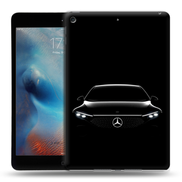 Силиконовый чехол на Ipad Mini (2019) с принтом Mercedes Мерседес Силиконовый чехол на Ipad Mini (2019) с принтом Mercedes Мерседес