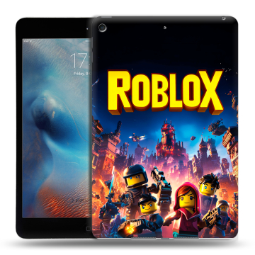 Силиконовый чехол на Ipad Mini (2019) с принтом Roblox Роблокс Силиконовый чехол на Ipad Mini (2019) с принтом Roblox Роблокс