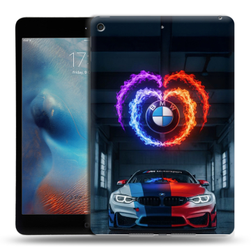 Силиконовый чехол на Ipad Mini (2019) с принтом BMW БМВ Силиконовый чехол на Ipad Mini (2019) с принтом BMW БМВ