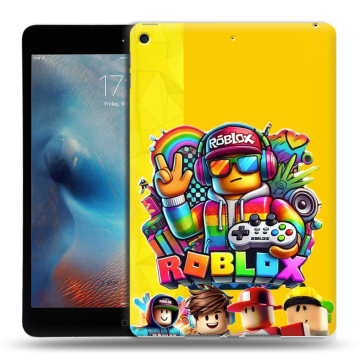Силиконовый чехол на Ipad Mini (2019) с принтом Roblox Роблокс Силиконовый чехол на Ipad Mini (2019) с принтом Roblox Роблокс