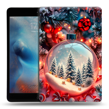 Силиконовый чехол на Ipad Mini (2019) с принтом Новый год