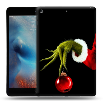 Силиконовый чехол на Ipad Mini (2019) с принтом Новый год Гринч