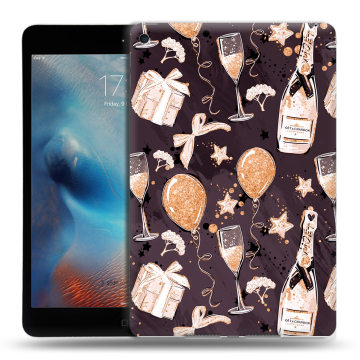 Силиконовый чехол на Ipad Mini (2019) с принтом Новый год