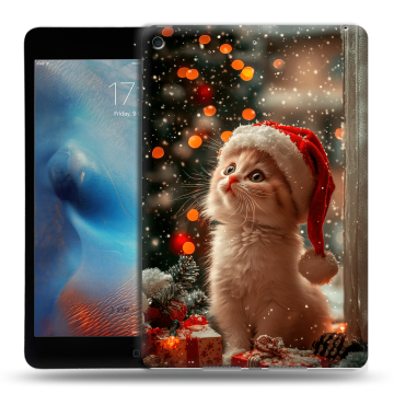 Силиконовый чехол на Ipad Mini (2019) с принтом Новый год