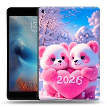 Силиконовый чехол на Ipad Mini (2019) с принтом Новый год