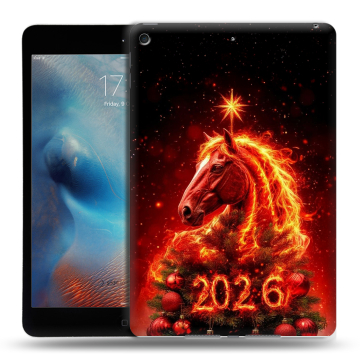 Силиконовый чехол на Ipad Mini (2019) с принтом Новый год