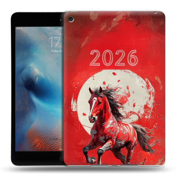 Силиконовый чехол на Ipad Mini (2019) с принтом Новый год