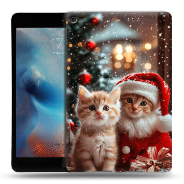 Силиконовый чехол на Ipad Mini (2019) с принтом Новый год