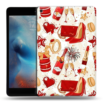 Силиконовый чехол на Ipad Mini (2019) с принтом Новый год