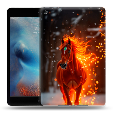Силиконовый чехол на Ipad Mini (2019) с принтом Новый год