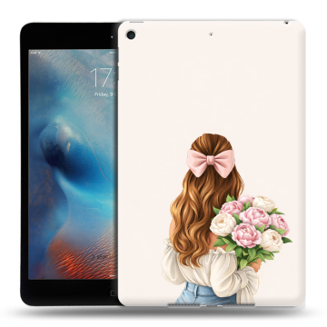Силиконовый чехол на Ipad Mini (2019) с принтом женский Силиконовый чехол на Ipad Mini (2019) с принтом женский