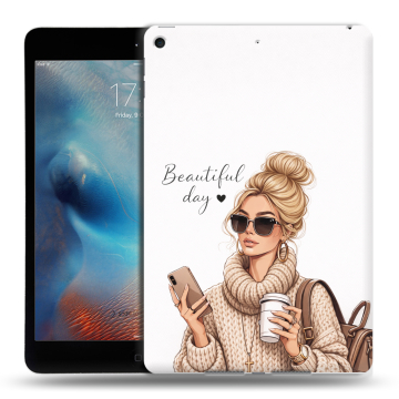 Силиконовый чехол на Ipad Mini (2019) с принтом женский Силиконовый чехол на Ipad Mini (2019) с принтом женский