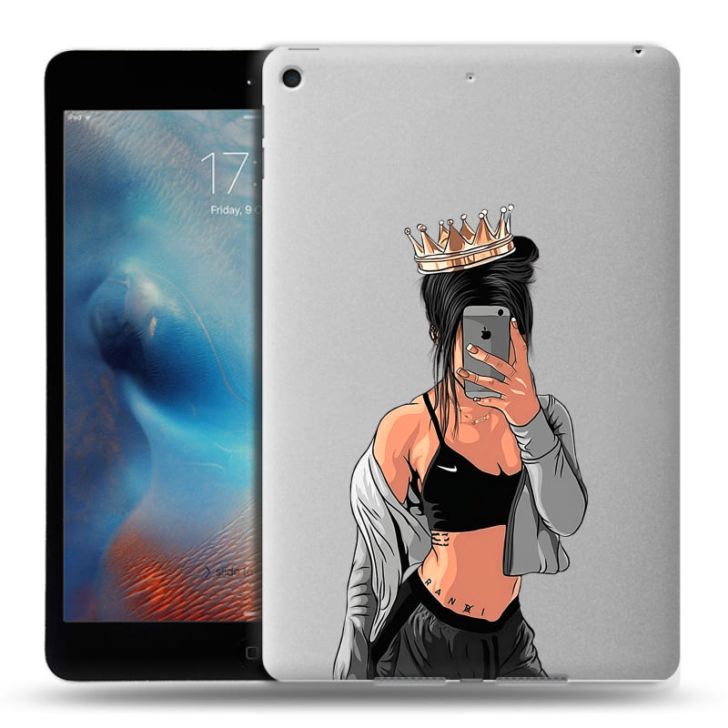 Силиконовый чехол на Ipad Mini (2019) с принтом Женские принты Силиконовый чехол на Ipad Mini (2019) с принтом Женские принты