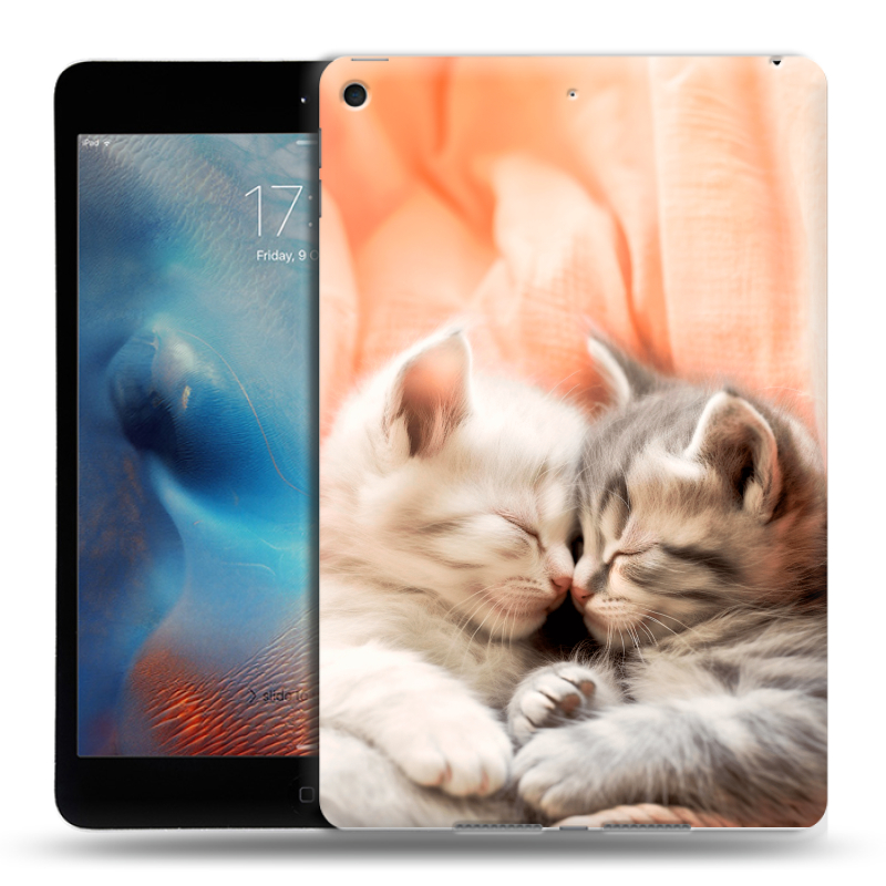 Силиконовый чехол на Ipad Mini (2019) с принтом Котята Силиконовый чехол на Ipad Mini (2019) с принтом Котята