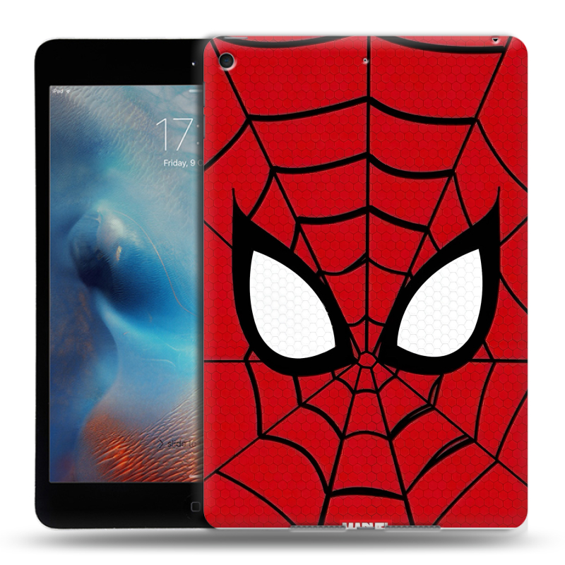 Силиконовый чехол на Ipad Mini (2019) с принтом человек паук spiderman Силиконовый чехол на Ipad Mini (2019) с принтом человек паук spiderman