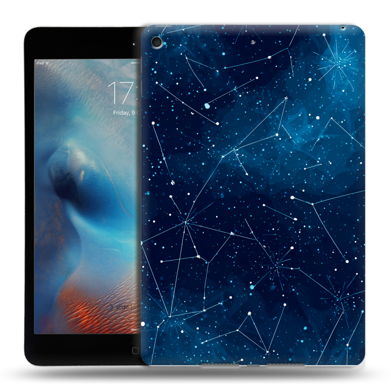 Силиконовый чехол на Ipad Mini (2019) с принтом Космос звезды Силиконовый чехол на Ipad Mini (2019) с принтом Космос звезды