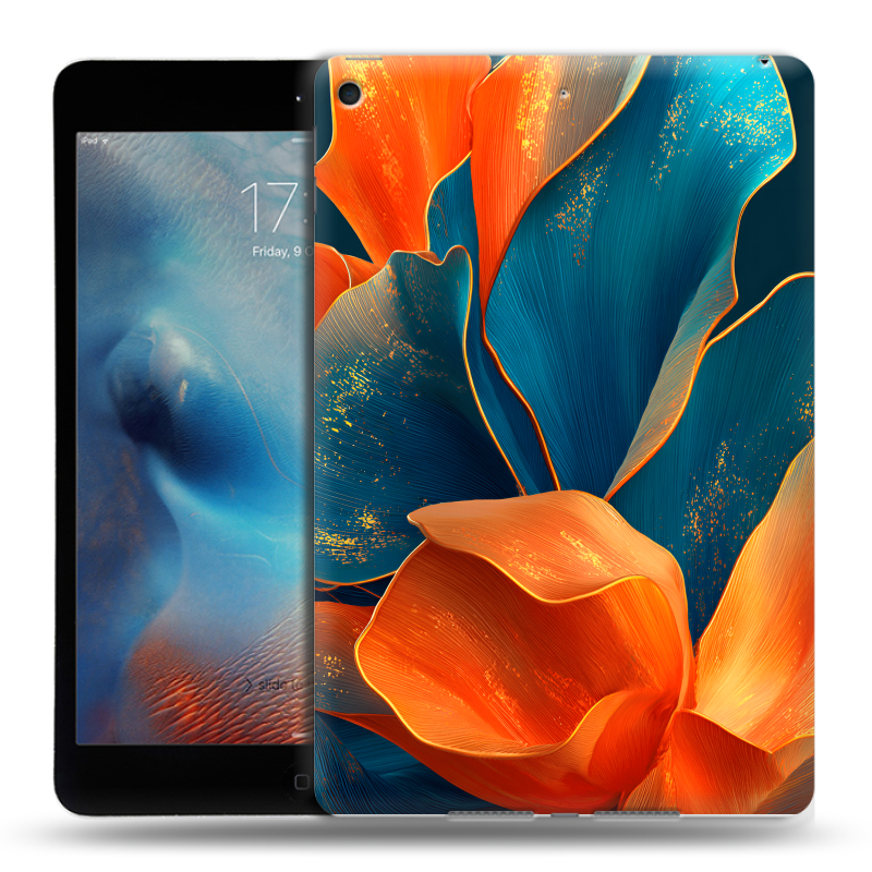 Силиконовый чехол на Ipad Mini (2019) с принтом Цветы Силиконовый чехол на Ipad Mini (2019) с принтом Цветы