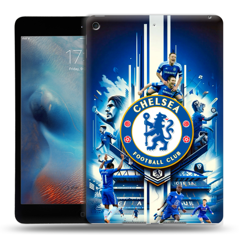 Силиконовый чехол на Ipad Mini (2019) с принтом Chelsea Челси Силиконовый чехол на Ipad Mini (2019) с принтом Chelsea Челси