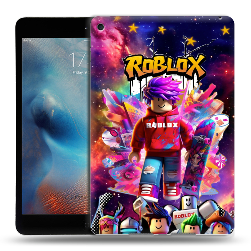 Силиконовый чехол на Ipad Mini (2019) с принтом Roblox Роблокс Силиконовый чехол на Ipad Mini (2019) с принтом Roblox Роблокс