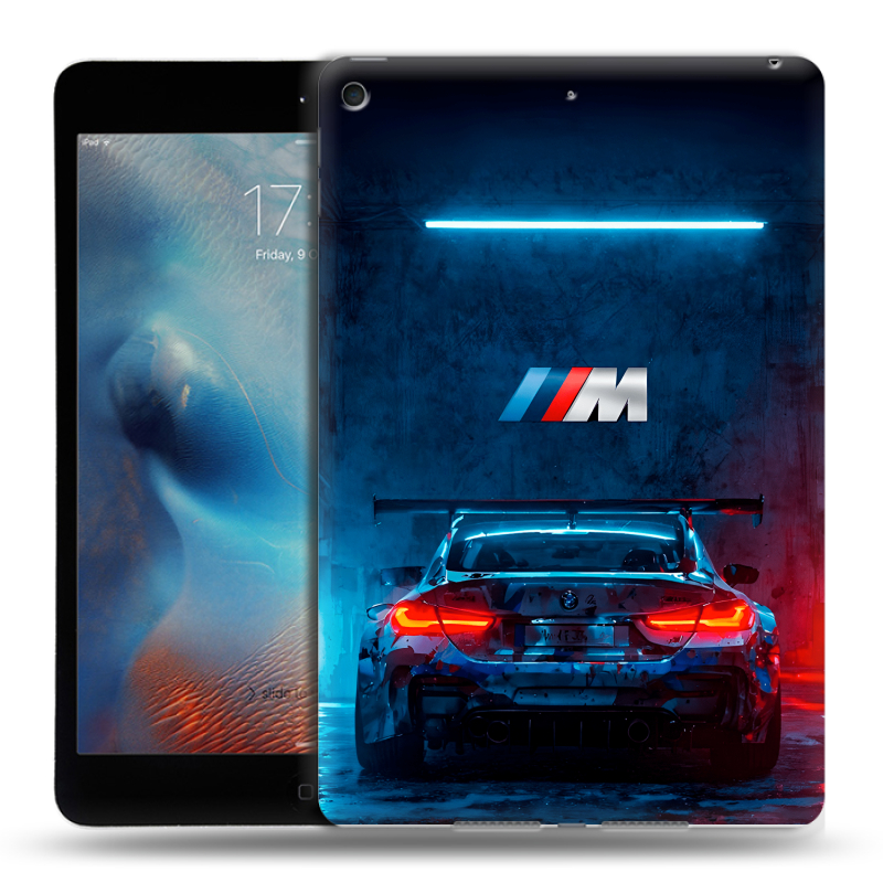 Силиконовый чехол на Ipad Mini (2019) с принтом BMW БМВ Силиконовый чехол на Ipad Mini (2019) с принтом BMW БМВ