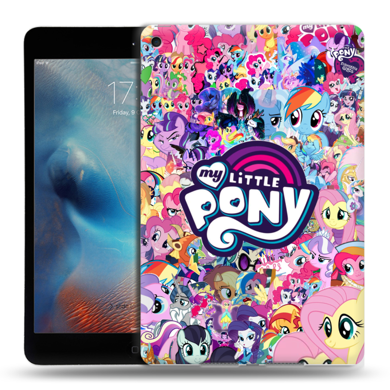 Силиконовый чехол на Ipad Mini (2019) с принтом My little pony Дружба чудо Силиконовый чехол на Ipad Mini (2019) с принтом My little pony Дружба чудо