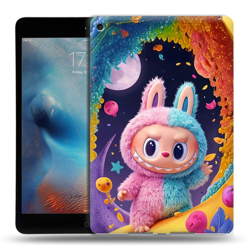 Силиконовый чехол на планшета Ipad Mini (2019) с принтом Labubu Лабубу Силиконовый чехол на планшета Ipad Mini (2019) с принтом Labubu Лабубу