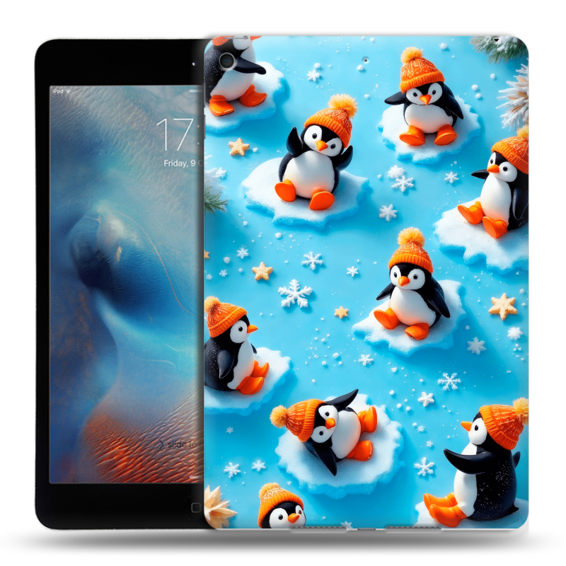 Силиконовый чехол на Ipad Mini (2019) с принтом Новый год Силиконовый чехол на Ipad Mini (2019) с принтом Новый год