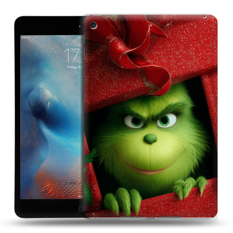 Силиконовый чехол на Ipad Mini (2019) с принтом Новый год Силиконовый чехол на Ipad Mini (2019) с принтом Новый год