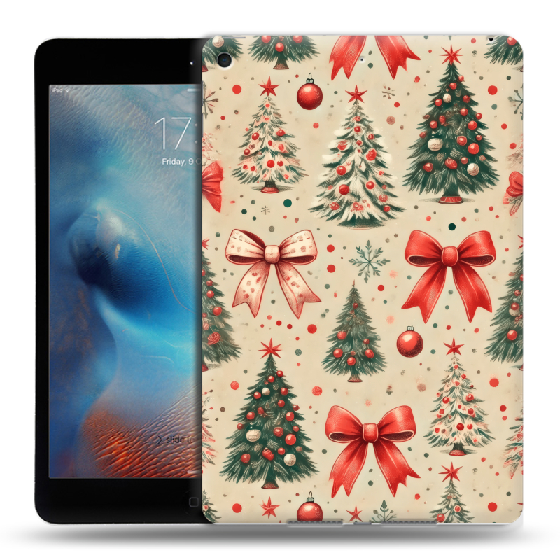 Силиконовый чехол на Ipad Mini (2019) с принтом Новый год Силиконовый чехол на Ipad Mini (2019) с принтом Новый год