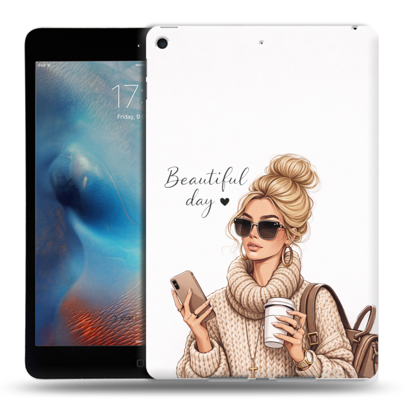 Силиконовый чехол на Ipad Mini (2019) с принтом женский Силиконовый чехол на Ipad Mini (2019) с принтом женский