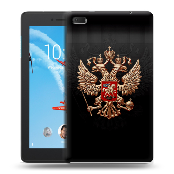 Силиконовый чехол на планшета Lenovo Tab E7 с принтом Герб России Силиконовый чехол на планшета Lenovo Tab E7 с принтом Герб России