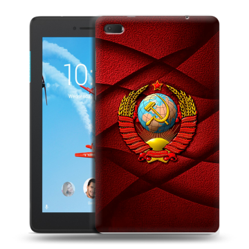 Силиконовый чехол на планшета Lenovo Tab E7 с принтом Герб СССР Силиконовый чехол на планшета Lenovo Tab E7 с принтом Герб СССР