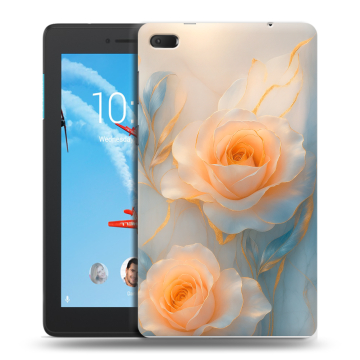 Силиконовый чехол на планшета Lenovo Tab E7 с принтом Женский Силиконовый чехол на планшета Lenovo Tab E7 с принтом Женский