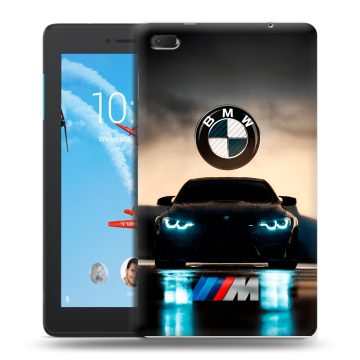 Силиконовый чехол на Lenovo Tab E7 с принтом БМВ BMW
