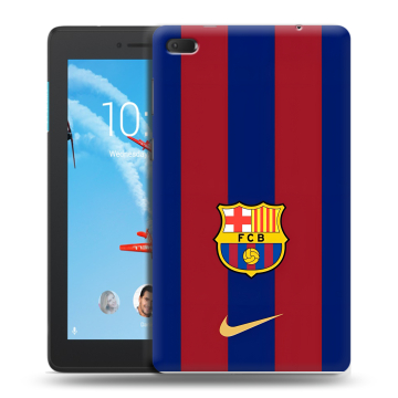 Силиконовый чехол на Lenovo Tab E7 с принтом Барселона Barcelona