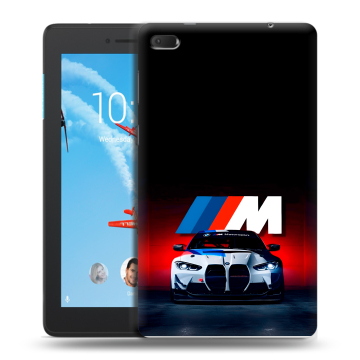 Силиконовый чехол на Lenovo Tab E7 с принтом БМВ BMW