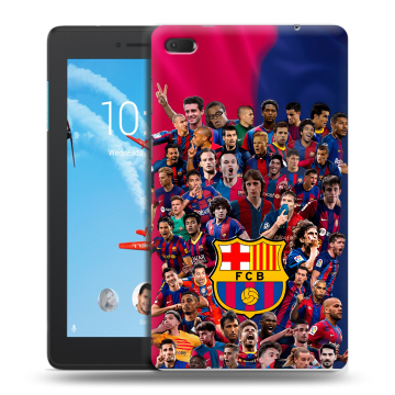 Силиконовый чехол на Lenovo Tab E7 с принтом Барселона Barcelona Силиконовый чехол на Lenovo Tab E7 с принтом Барселона Barcelona