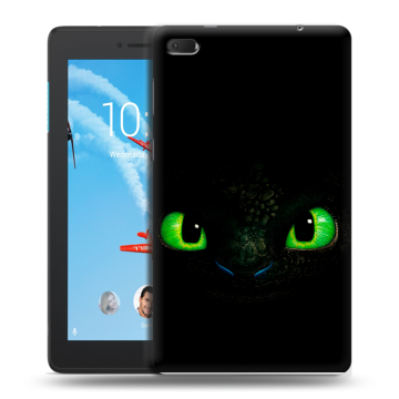 Силиконовый чехол на Lenovo Tab E7 с принтом Как приручить дракона