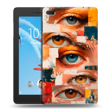 Силиконовый чехол на Lenovo Tab E7 с принтом Модный принт Силиконовый чехол на Lenovo Tab E7 с принтом Модный принт